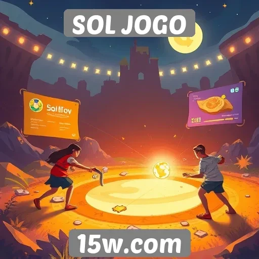 Recursos interativos que destacam o SOL JOGO