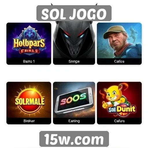 Principais gêneros de jogos disponíveis no SOL JOGO